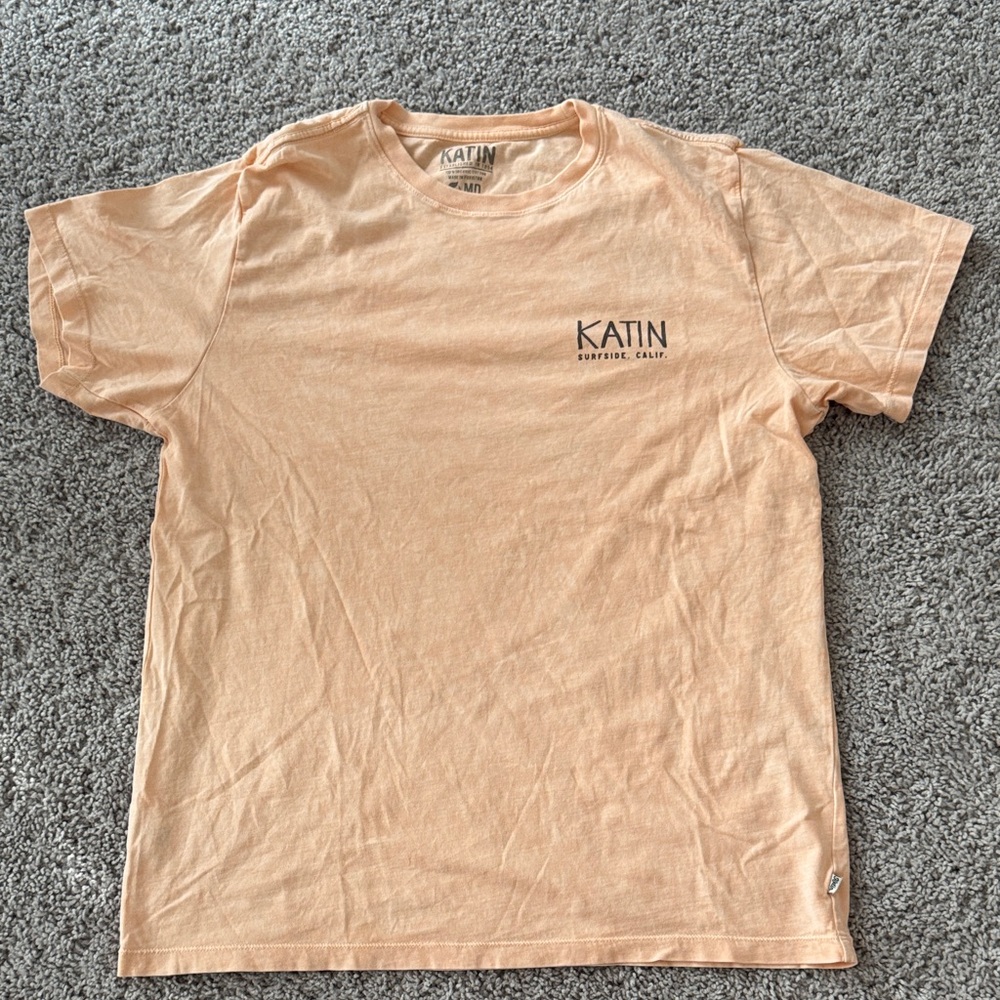 Katin Short Sleeve Tee in Soft Peach